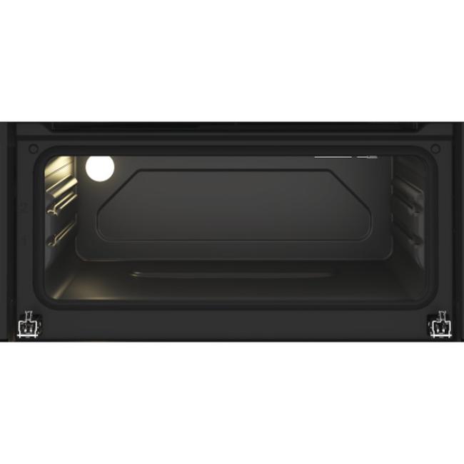 Indesit Double Oven Electric Stainless Steel with Twin Grill and Digital Display