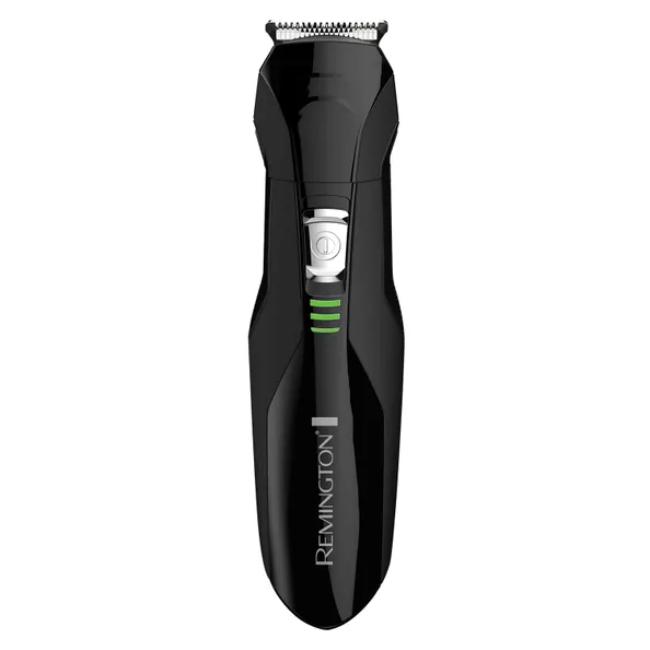 Remington PG6020 All-in-One Grooming Kit Black | Self-Sharpening Blades, Trimmer, Combs, Charging Stand