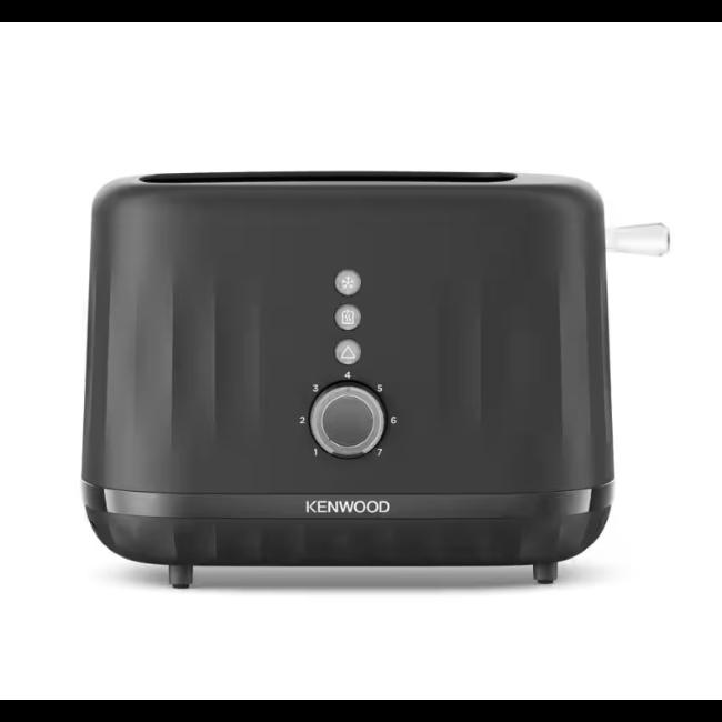 Kenwood Ripple 2 Slice Toaster | Black | 7 Browning Levels | Dial