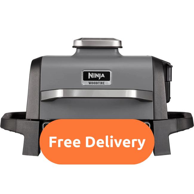 Ninja Woodfire Electric BBQ Grill & Smoker with Free Delivery