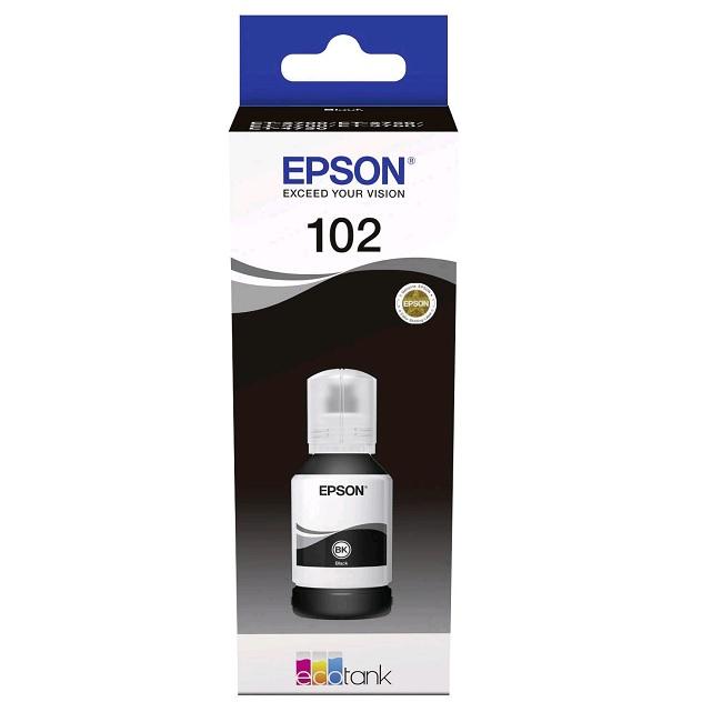 Epson 102 Black Ink Bottle 127ml