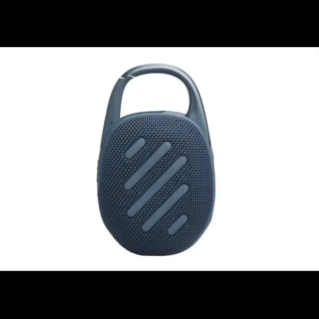 JBL Clip 5 Blue Bluetooth Speaker - Portable, Waterproof, Dustproof, Auracast, 12 Hours Battery