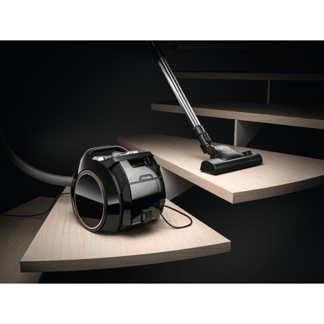 Miele Boost CX1 Bagless Cylinder Vacuum Cleaner - Black, Vortex Technology, TrackDrive, HEPA Filter, TurboBrush, 890W - Ideal for Pet Lovers