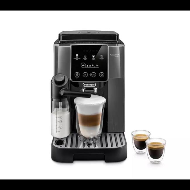 De'Longhi Magnifica Start ECAM220.61.GB Bean To Cup Automatic Coffee Machine - Grey Black, LatteCrema Hot, One-touch, 1.8L Water Capacity, 15 Bar, 1450W