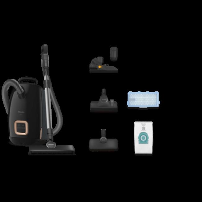 Miele Guard L1 AllFloor Vacuum Cleaner Obsidian Black | Black Hose Brush