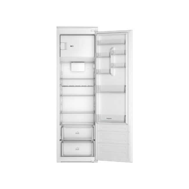 Hotpoint Integrated Fridge with Low Frost, LED Lighting, Adjustable Door Storage, Inverter Compressor, White