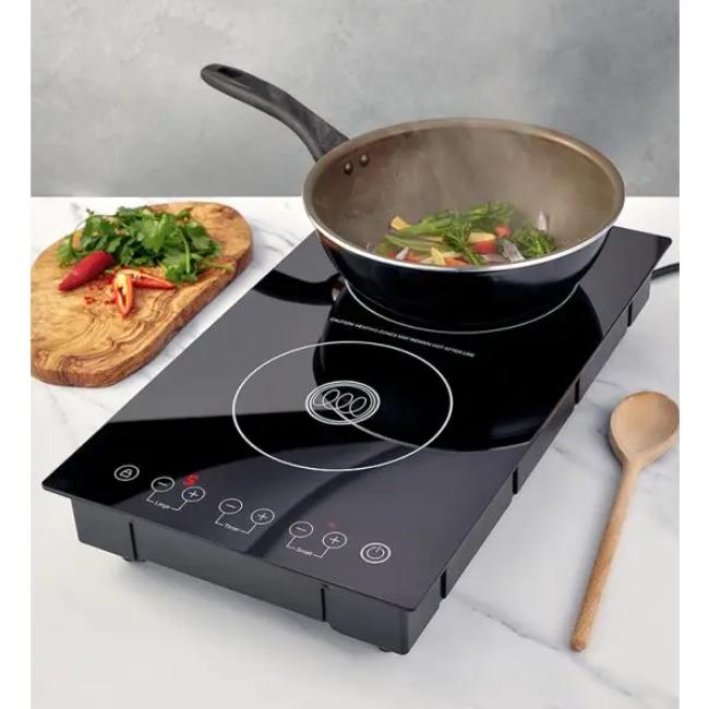 Judge Black 2 Zone Induction Hob
