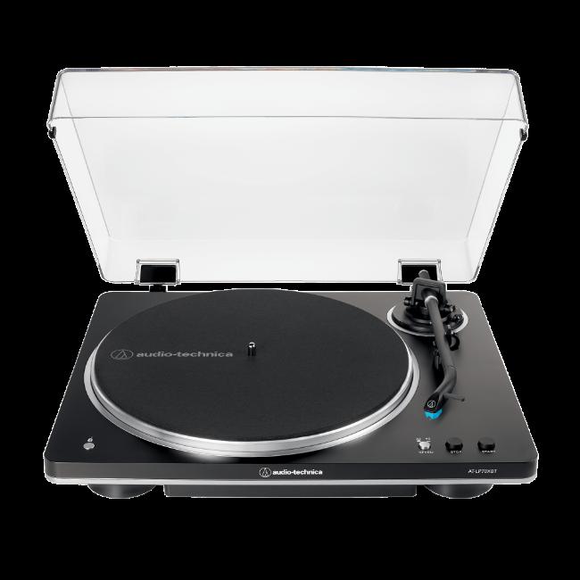 Audio-Technica LP70XBT Bluetooth Belt Drive Turntable Black Automatic