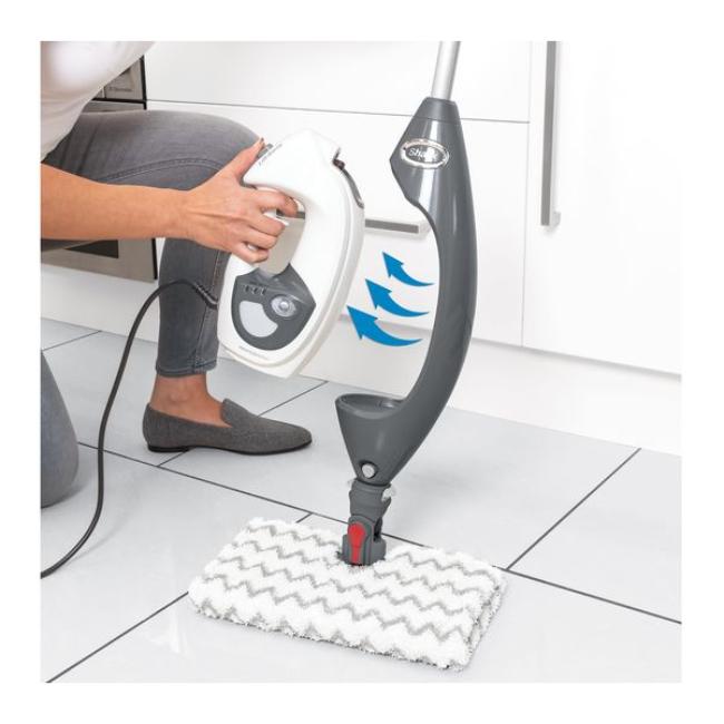 Shark Steam Mop Grey & White Handheld Lift-Away Steam Blast 0.5 litres
