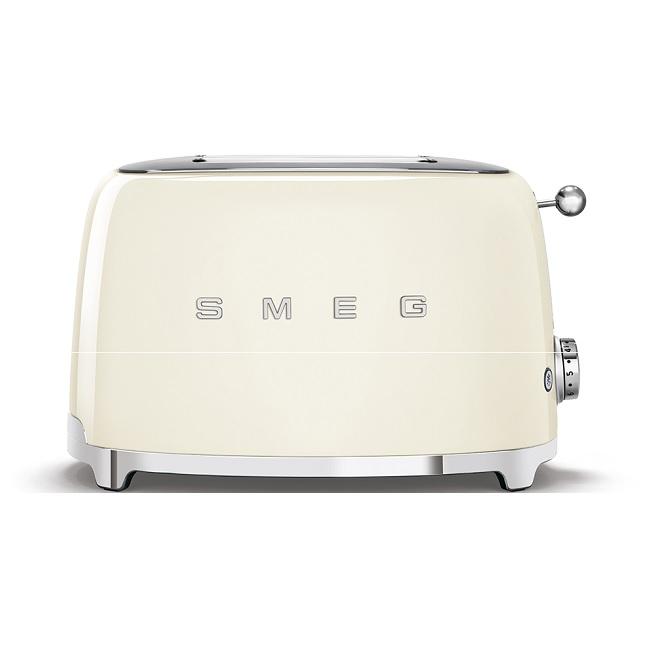 Smeg Cream 2 Slice Toaster | 50's Retro Style