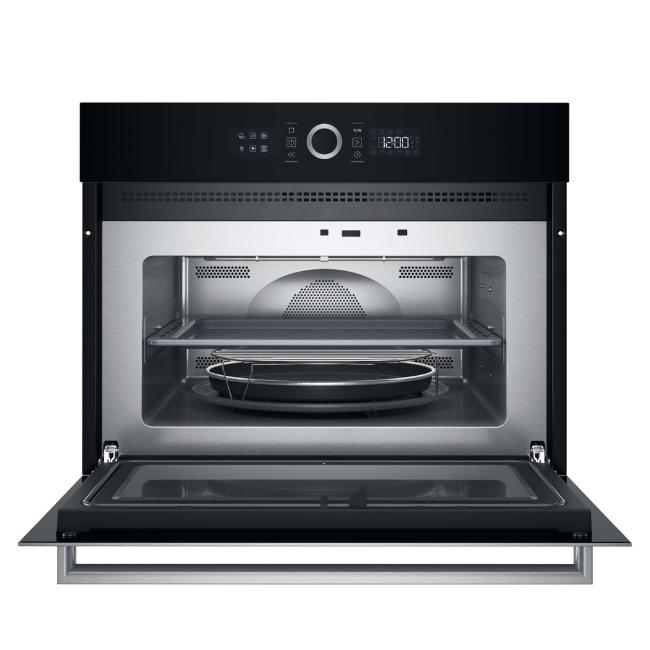 Hotpoint Built-In Microwave Oven - Black, Silver, Digital Display - Inox