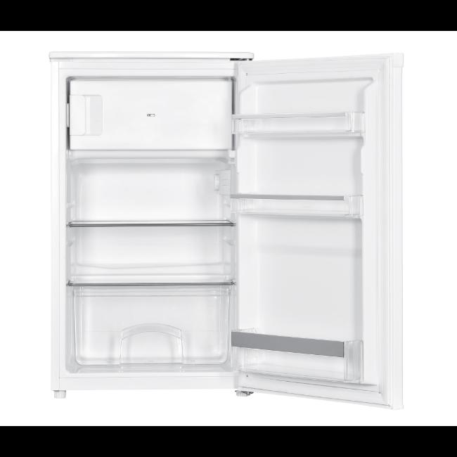 Belling Undercounter Fridge with Icebox White - Shelves, Door balconies, Salad crisper