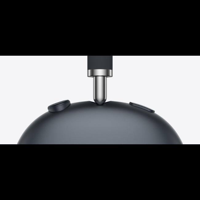 Apple AirPods Max 2 Wireless Over-Ear Headphones Midnight Active Noise Cancellation High-fidelity Sound Live Translation Adaptive Audio Conversation Awareness Personalized Spatial Audio Dark Grey Mesh