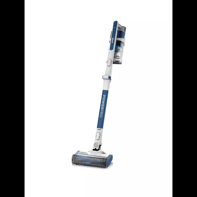 Shark PowerPro Cordless Vacuum Cleaner with Anti Hair Wrap, Floor Detect, Flexology, Navy Metallic, Up to 50 Minutes Runtime, Crevice Tool, Upholstery Tool, PowerFins