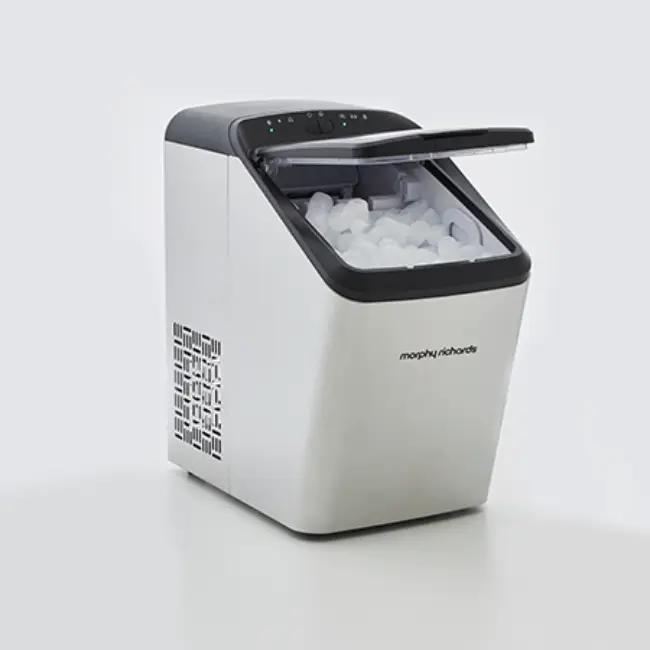 Morphy Richards Ice Maker 2.8 Litre Bullet Ice Cubes 7-15 minutes Viewing Window Control Panel