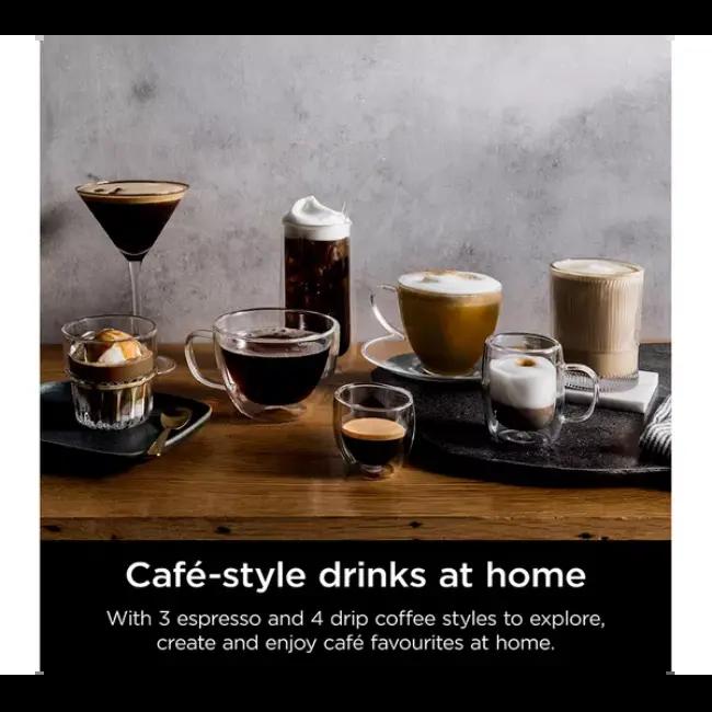 Ninja Luxe Café Premier Espresso Machine Black & Stainless Steel Free Delivery