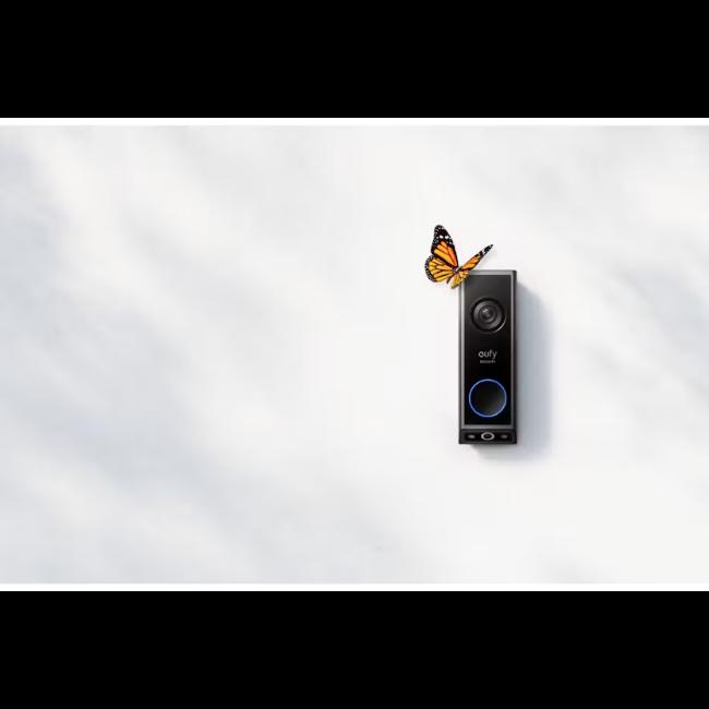 Eufy Security E340 Dual Camera 2K Video Doorbell with Chime, Colour Night Vision