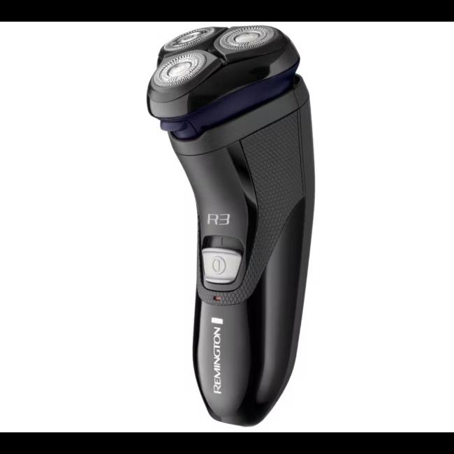 Remington R3 Rotary Shaver with Dual Track Blades, Pop-up Trimmer, Flexing Blades, Pivoting Neck, Corded Usage