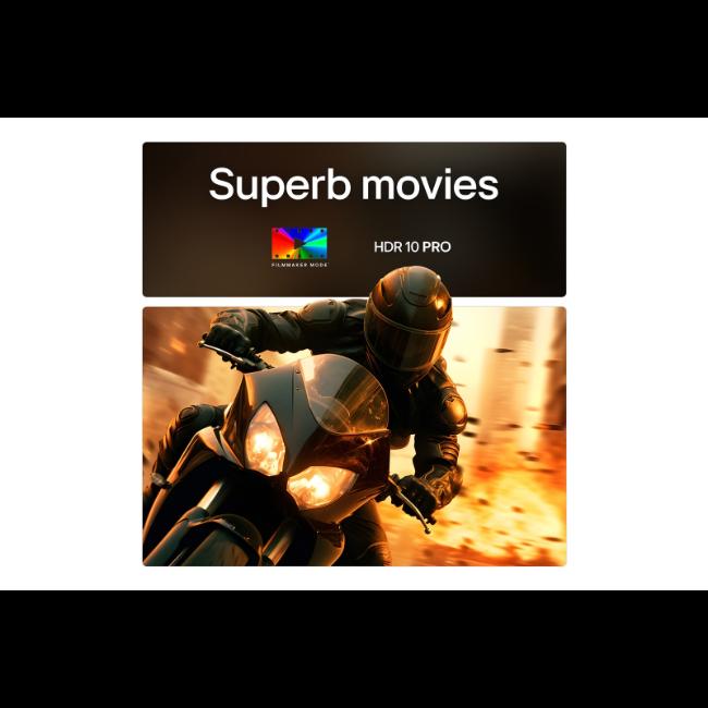 LG 4K Ultra HD Smart TV - HDR10 Pro, FILMMAKER MODE, webOS - LG, UHD, AI