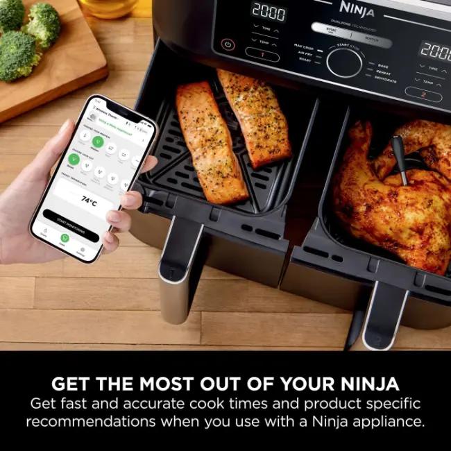 Ninja Wireless Smart Cooking Thermometer with App, Beef, 55°C
