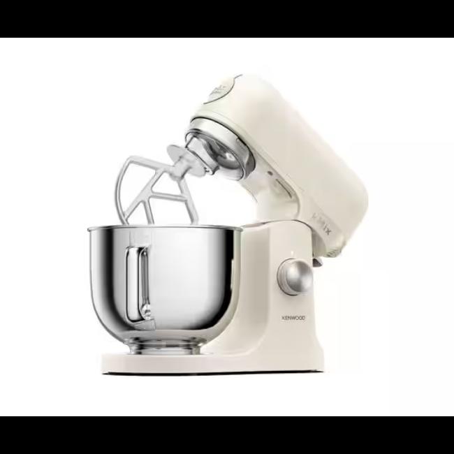 Kenwood kMix Stand Mixer - Cream, 5 Litre, 1000W | Stainless Steel