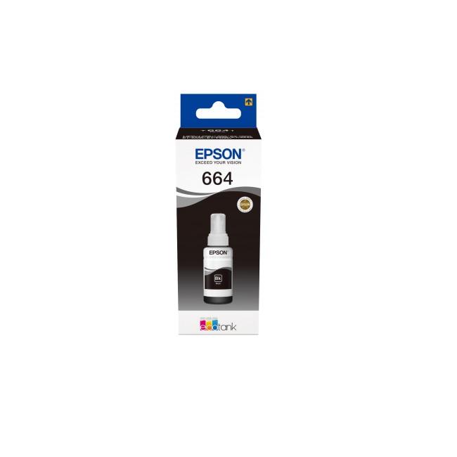 Epson Black Ink Refill Bottle 70ml T6641