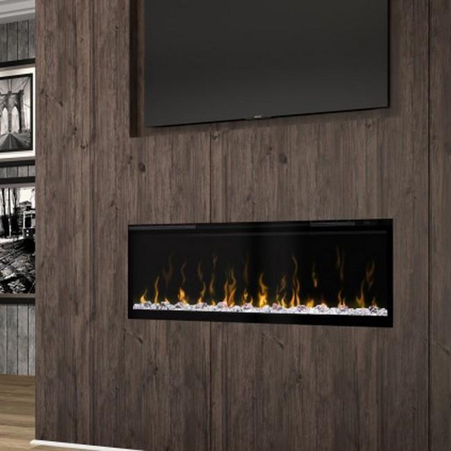 Dimplex Wall Mounted Electric Fireplace Multi-Fire XD Flame Effect 2.5KW Heat Output Remote Control