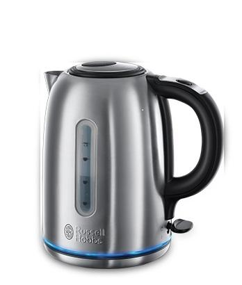 Russell Hobbs Buckingham Kettle 1.7L Stainless Steel Quiet Boil with Illuminated Ring