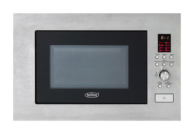 Belling Built In Microwave S/S 900w 23Ltr