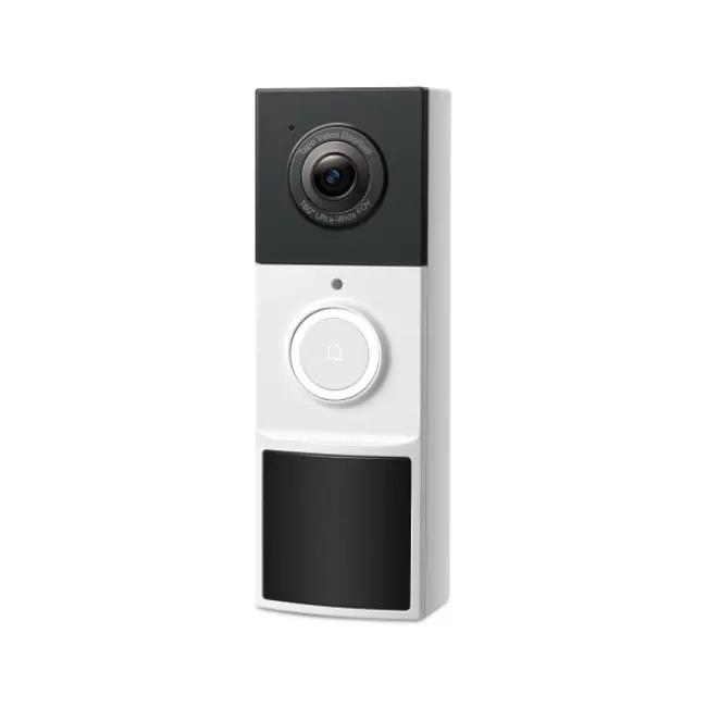 Tapo Smart 2K Video Doorbell Camera, 160° FOV, Night Vision, Battery Powered, Local & Cloud Storage
