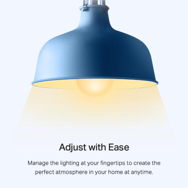 Tapo Smart Wi-Fi Dimmable Light Bulb | Voice Control, Remote Control, Schedule