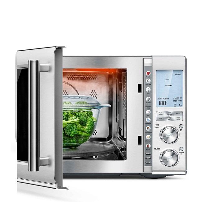 Sage Combi Wave 3 in 1 Air Fryer Convection Oven Microwave 32L Brushed Stainless Steel 1100W SMO870BSS4GEU1