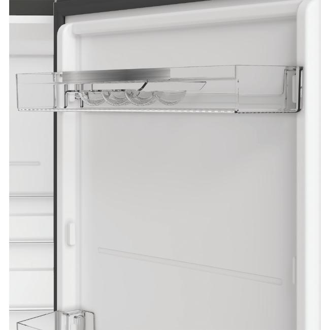 Hotpoint Freestanding Fridge Freezer Black No Frost Even Flow