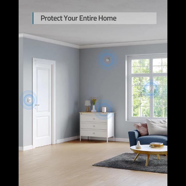 Eufy Security 5pc Home Alarm Kit - Keypad, Entry Sensors, Motion Sensor, HomeBase
