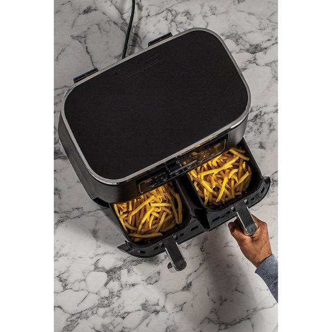 Ninja Foodi Dual Zone Air Fryer AF300UK | 7.6L Capacity | Air Fry, Max Crisp, Roast, Bake, Reheat, Dehydrate | Free Delivery