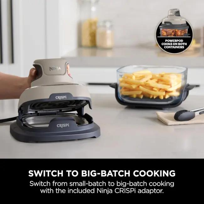 Ninja CRISPi 4-in-1 Portable Glass Air Fryer Stone