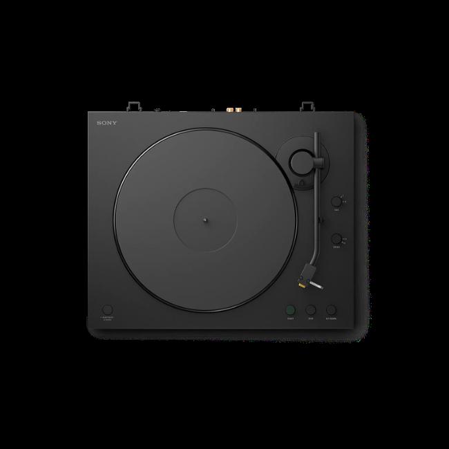 Sony PS-LX5BT Belt Drive Bluetooth Turntable - Black | Fully Automatic, aptX Adaptive Wireless, Aluminum Tonearm, MM Cartridge, Built-in Phono Stage
