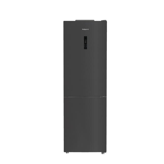 Hotpoint Freestanding Fridge Freezer Black No Frost Even Flow