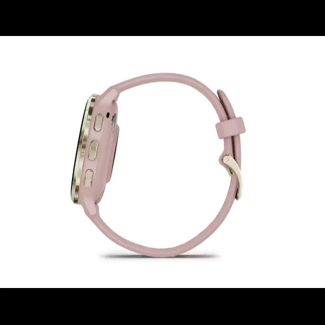 Garmin Venu 3S Smartwatch Soft Gold Rose AMOLED Display Heart Rate GPS Music Control Up to 10 days Battery Life