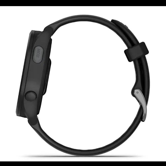 Garmin Forerunner 165 Smartwatch Black and Slate Grey 43mm GPS Heart Rate Touchscreen