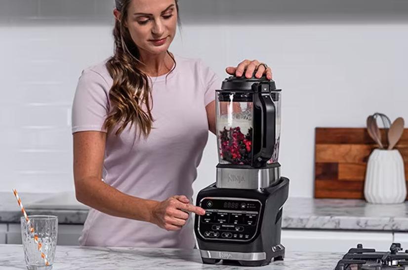 Ninja Foodi Blender & Soup Maker | Blend, Smoothie, Frozen Drink, Smooth Soup, Dessert, Milkshake, Jam, Sauce, Chop, Saute, Cook, Chunky Soup