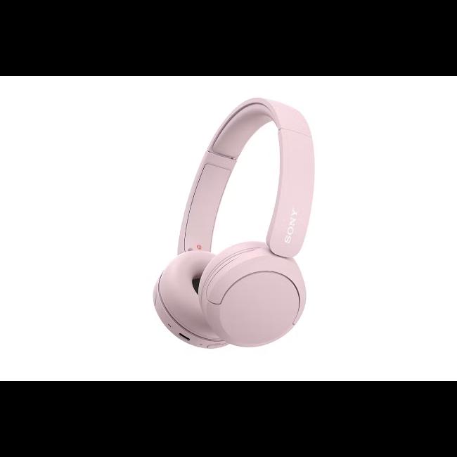 Sony Wireless On-Ear Headphones Pink Bluetooth Microphone Up to 50 hours Battery Life