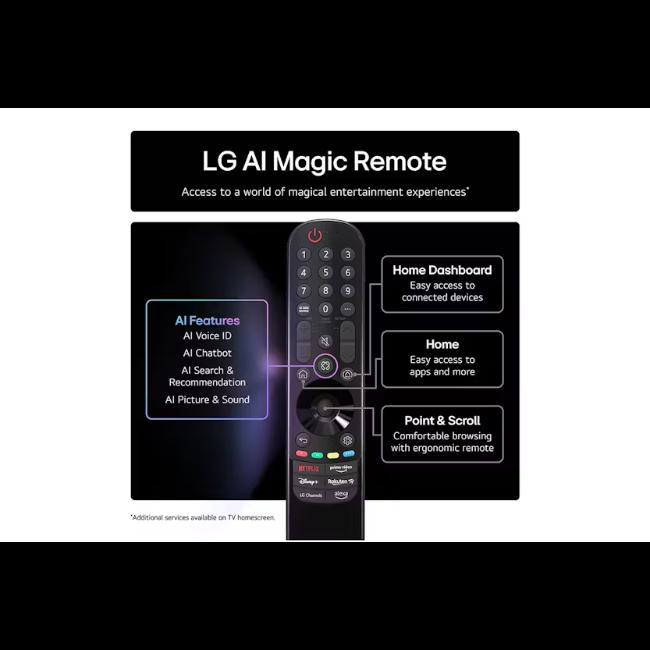 LG OLED evo AI G5 65" 4K Smart TV - OLED, AI