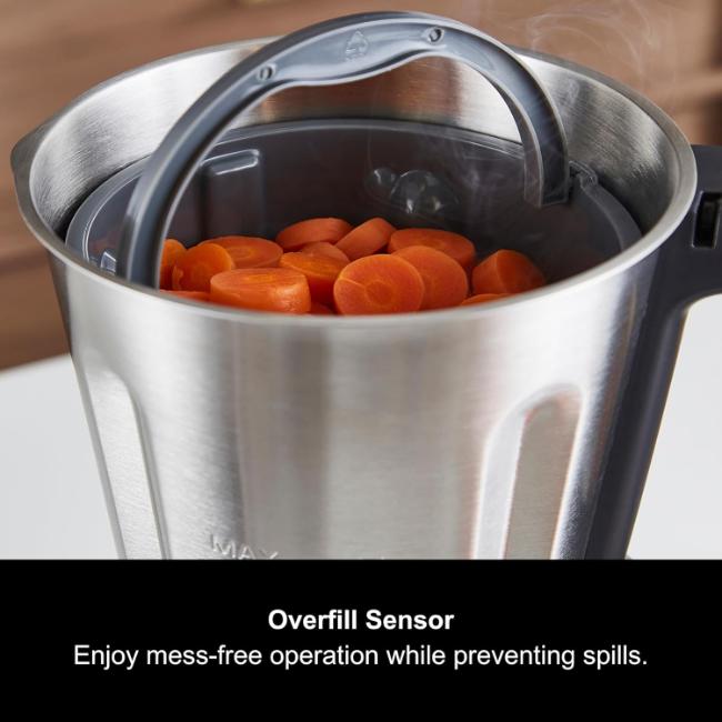 Morphy Richards MixFlex 1.5L 6-in-1 Multifunction Blender & Soup Maker with LED Touch Control and Dishwasher Safe Parts