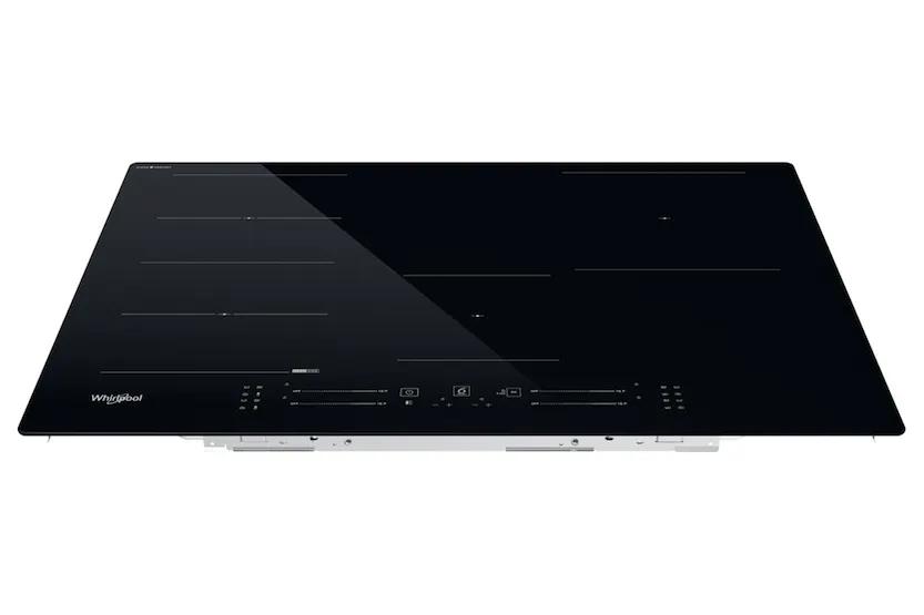 Whirlpool Induction Hob 77cm with CleanProtect, Booster, Flexiside, Chef Control, Timer, Child Lock, Black Glass, Touch Control