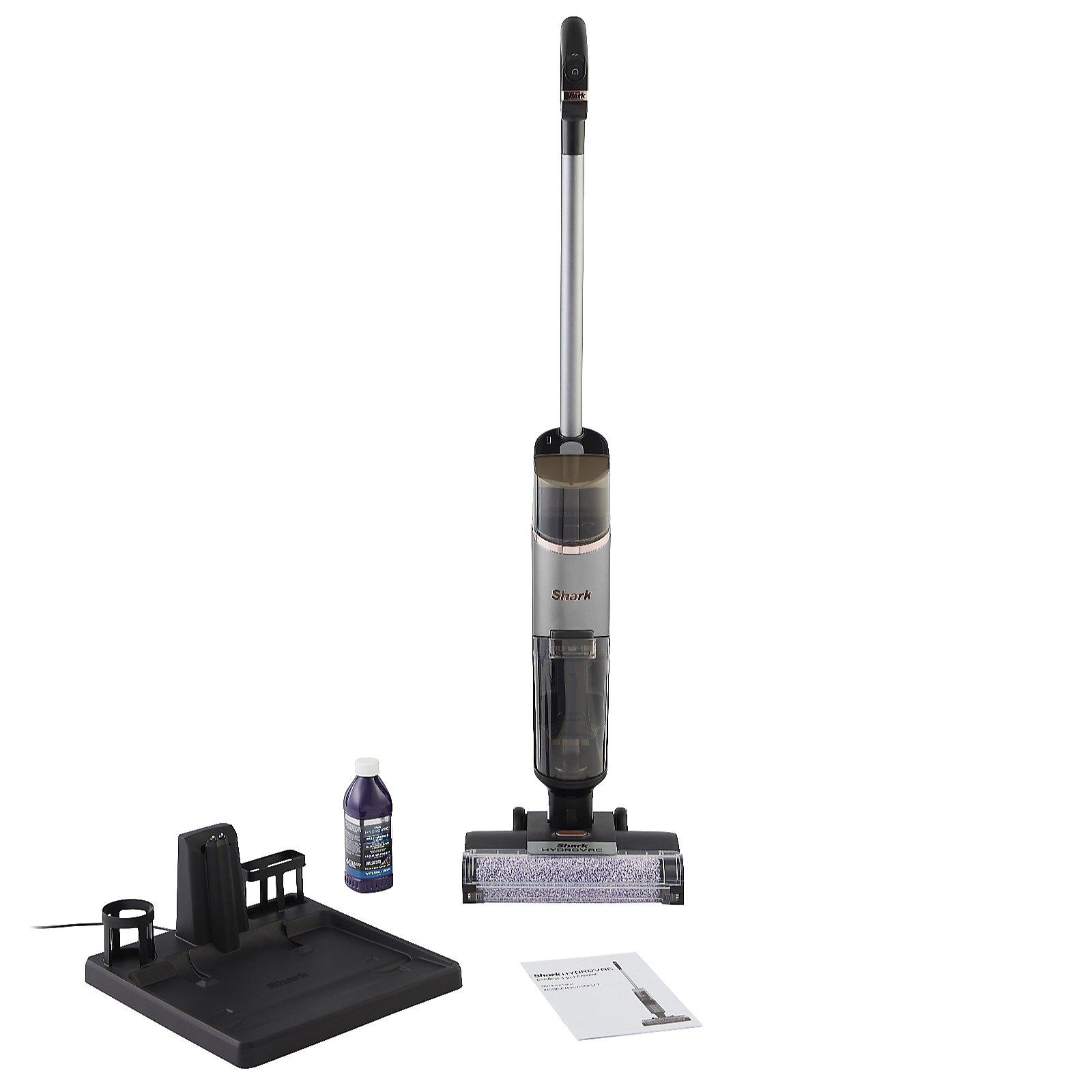 Shark HydroVac Cordless Vacuum Cleaner - Charcoal Grey | Deep clean hard floors & freshen area rugs, Removes wet & dry messes