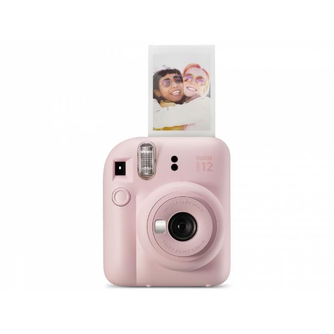 Fujifilm Instax Mini 12 Instant Camera - Blossom Pink with Flash & Lens