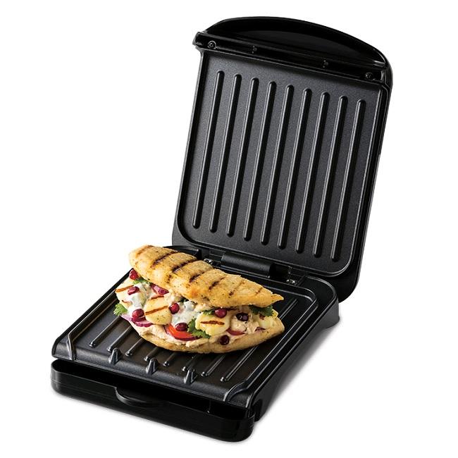 George Foreman Fit Grill Black S Non-stick plates