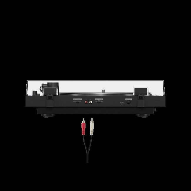 Sony PS-LX5BT Belt Drive Bluetooth Turntable - Black | Fully Automatic, aptX Adaptive Wireless, Aluminum Tonearm, MM Cartridge, Built-in Phono Stage