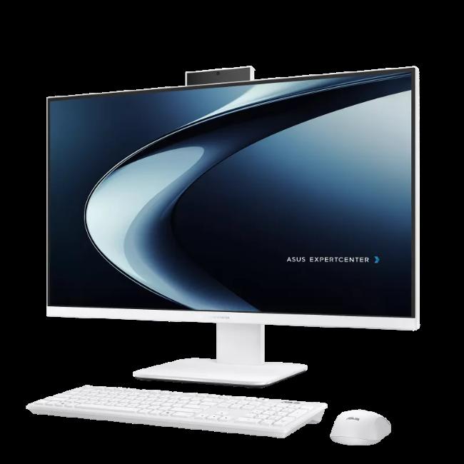 ASUS ExpertCenter P400 27" All-in-One PC - Intel Core i7, 16GB DDR5 RAM, 1TB SSD, FHD Touchscreen, White